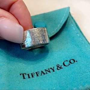 Tiffany & Co Wide Notes Ring